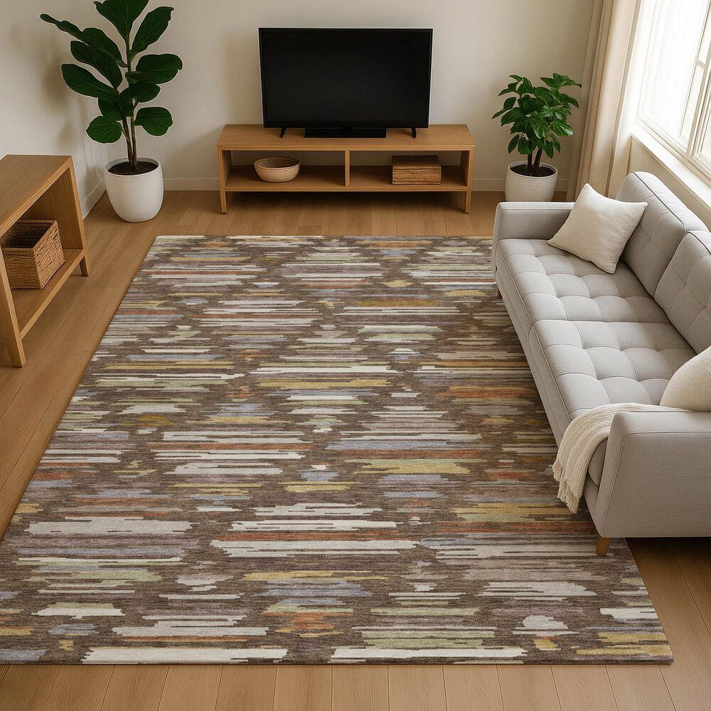 Dalyn Rug Company Kenner KN2 Chocolate 10' x 14' Area Rug, , large