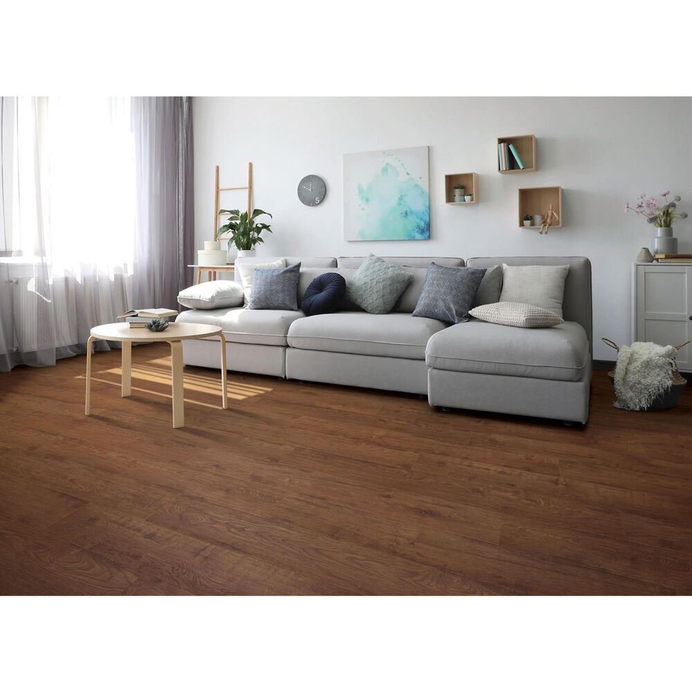 Mohawk Western Row Red Clay Oak 6&quot; x 47&quot; Laminate, , large