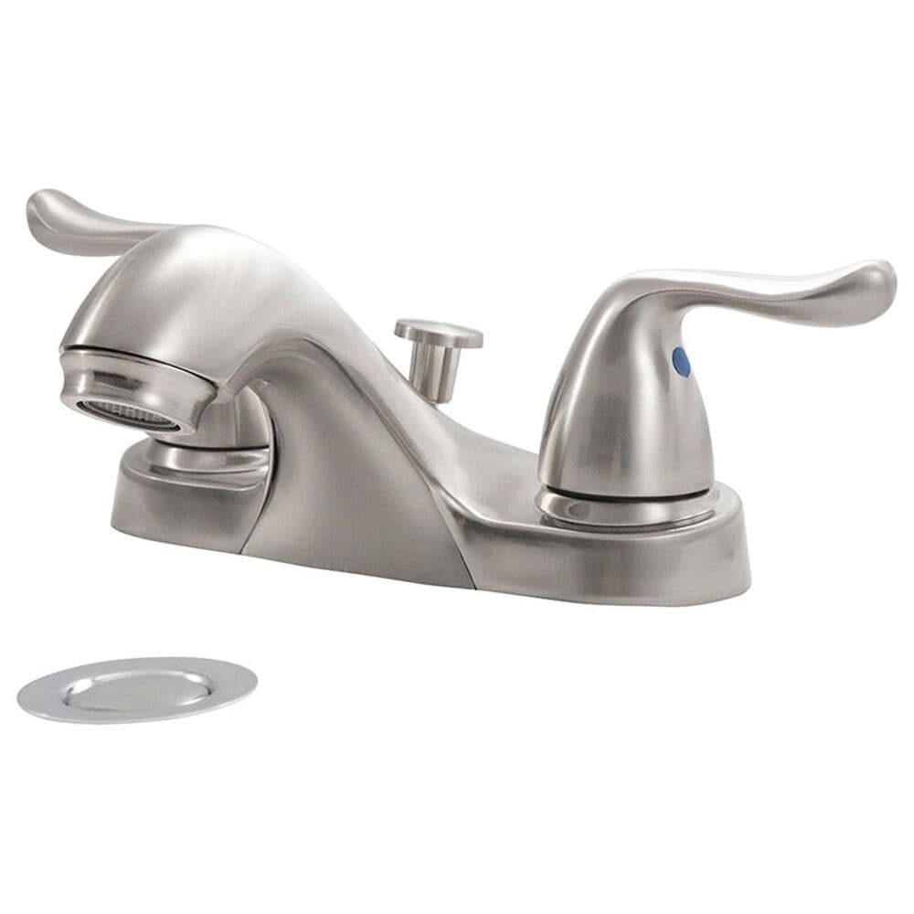 MS International 2-Handle Bathroom Faucet in Brushed Nickel, , large