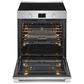 Frigidaire Professional 2-Piece Kitchen Package with 6.2 Cu. Ft. Induction Range and 1.9 Cu. Ft. Over-The-Range Microwave in Stainless Steel, , large