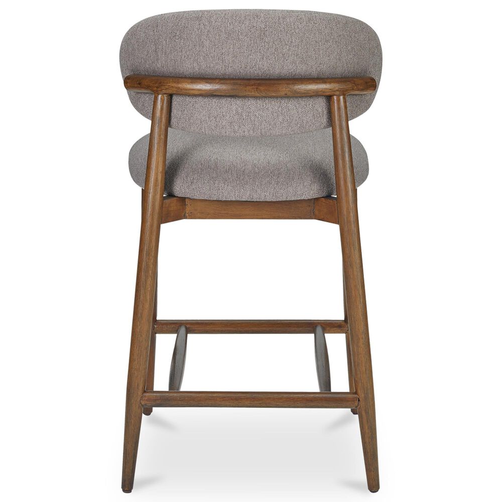 Moe's Home Collection Ellie Counter Stool in Dark Espresso Brown, , large
