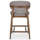 Moe"s Home Collection Ellie Counter Stool in Dark Espresso Brown, , large