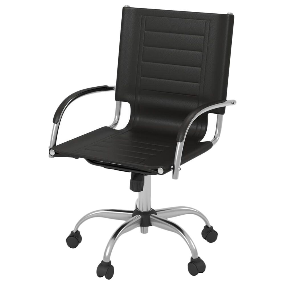 Furniture of America Schwartz Office Chair in Black, , large