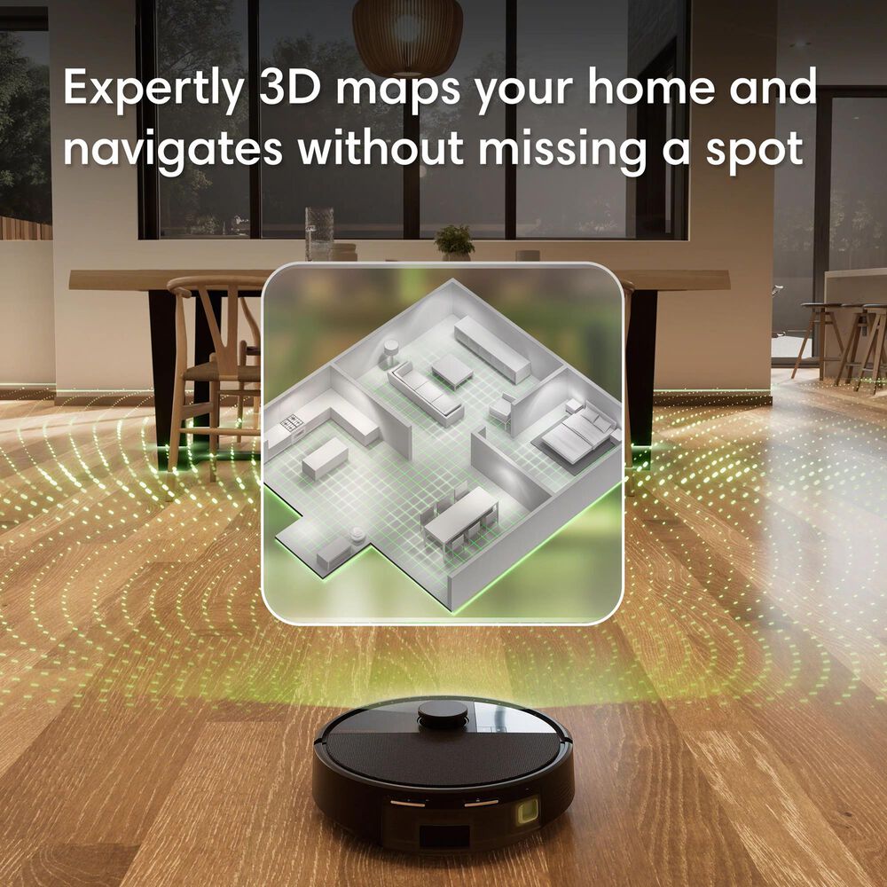 iRobot Roomba Max 715 VAC Robot with AutoEmpty Dock in Black, , large