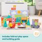 Melissa & Doug Blockables Town Play Set, , large