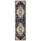 Safavieh Monaco MNC249Z-28 2"2" x 8" Black/Blue Runner, , large