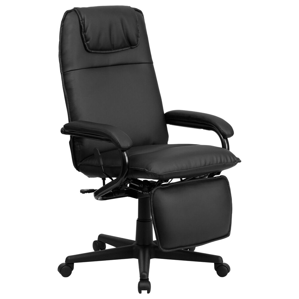 Flash Furniture Executive Swivel Chair in Black, , large
