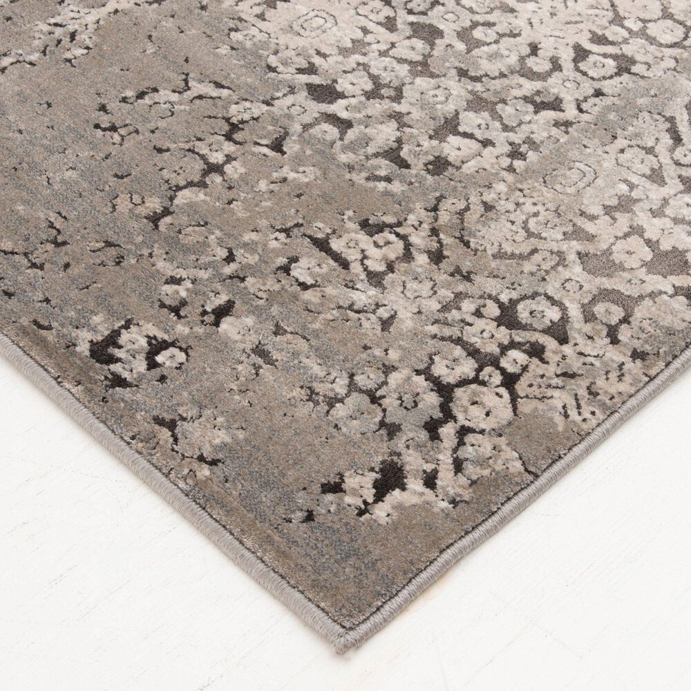 Central Oriental Clearwater Erozio 8&#39; x 10&#39; Brown and Cream Area Rug, , large
