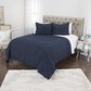 Rizzy Home Simpson 90" x 92" Quilt Set in Indigo, , large