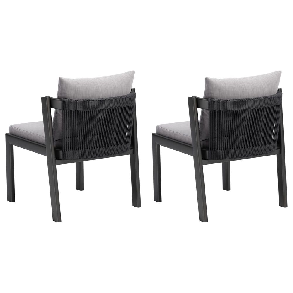 Zuo Modern Horizon Side Chair in Gray &#40;Set of 2&#41;, , large