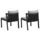 Zuo Modern Horizon Side Chair in Gray (Set of 2), , large