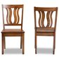 Baxton Studio Fenton Side Chair in Walnut Brown (Set of 2), , large