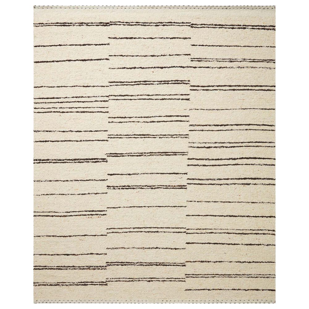 Loloi Roman 8"6" x 11"6" Natural and Charcoal, , large