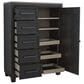 Millenium Foyland 5-Piece King Bedroom Set in Black and Brown, , large