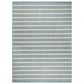 Nourison Positano POS03 Aqua and Ivory 9" x 12" Indoor/Outdoor Area Rug, , large