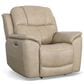Flexsteel Crew 3-Piece Power Reclining Living Room Set in Pebble, , large