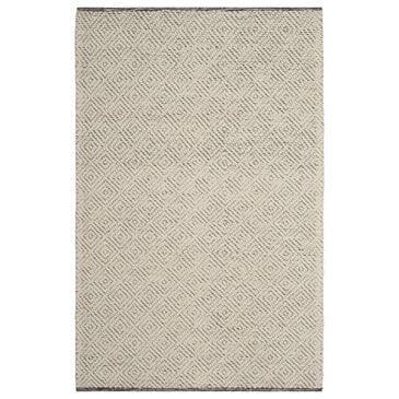 Safavieh Natura NAT503A 4" x 6" Ivory and Light Grey Area Rug, , large