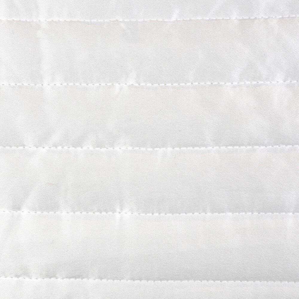 Ann Gish Charmeuse Standard Sham in White, , large