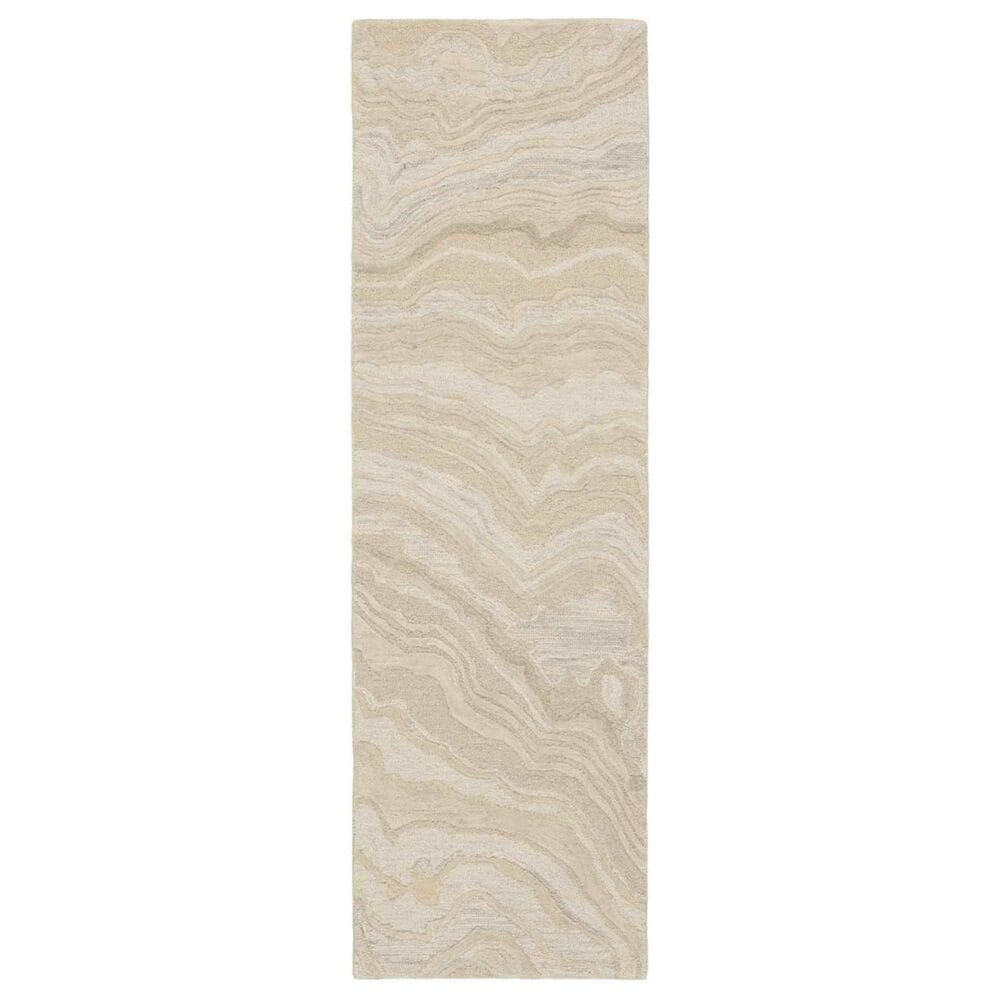 Nourison Graceful 2"3" x 7"6" Beige Runner, , large
