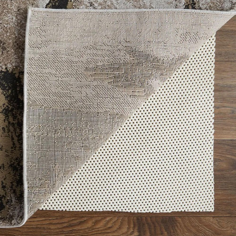 Feizy Vancouver 8&#39; x 10&#39; Charcoal and Beige Area Rug, , large