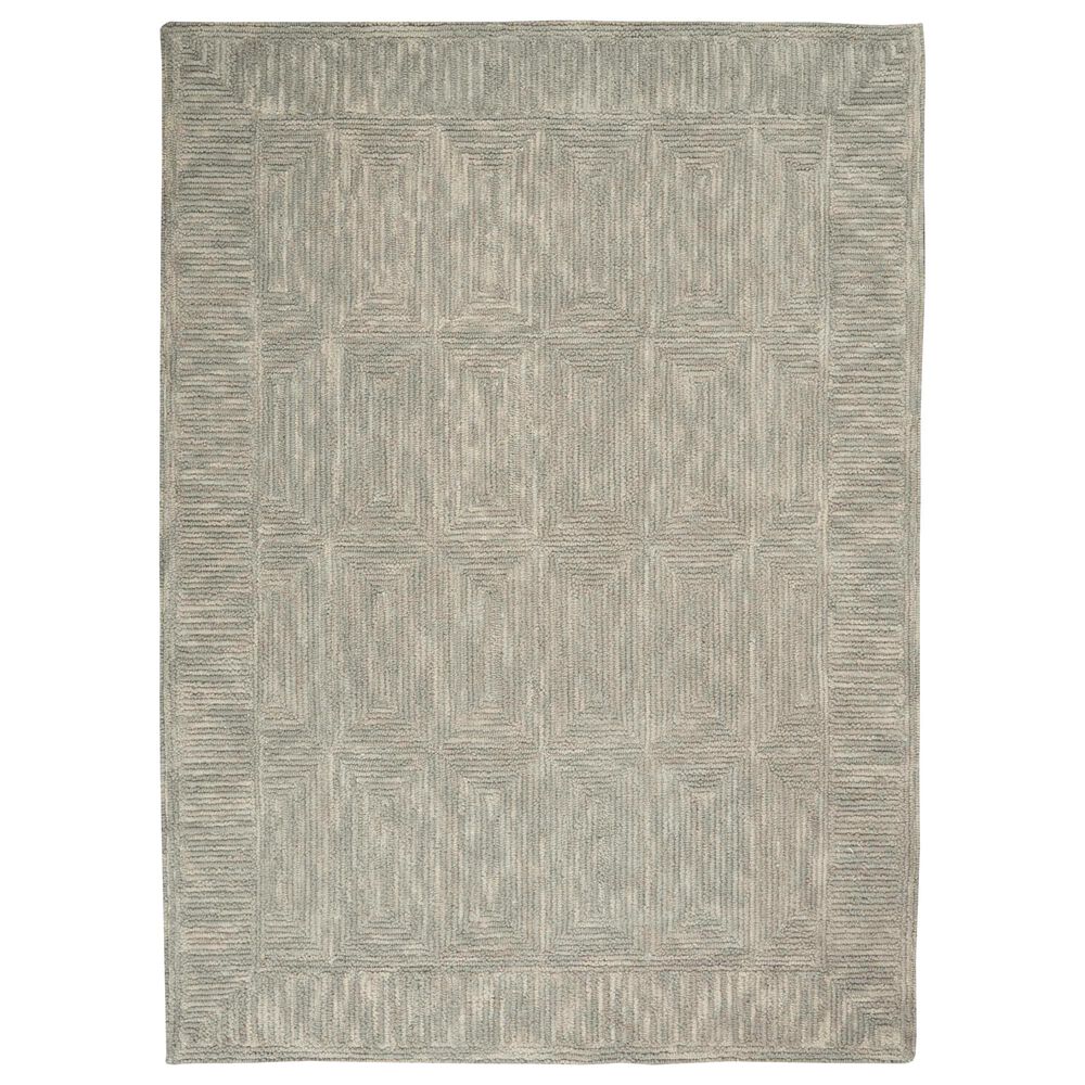 Nourison Colorado 8"3" x 11"6" Grey Area Rug, , large