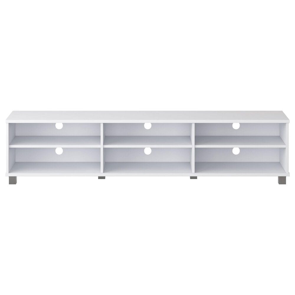 CorLiving Hollywood TV Stand in White, , large