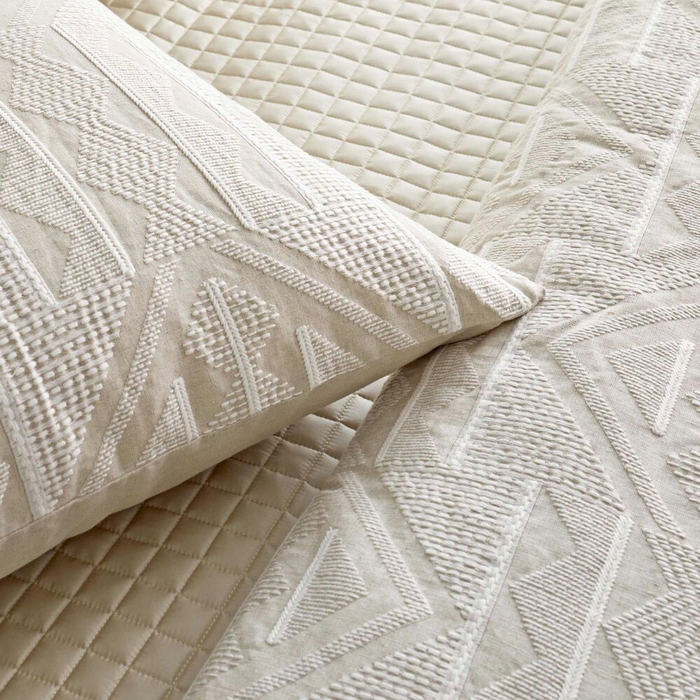 Ann Gish Prestige 36&quot; x 16&quot; Lumbar Pillow in Natural, , large