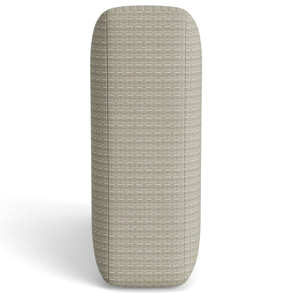 Ann Gish Pavilion 25" x 30" Box Pillow in Silver, , large