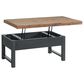 Timberlake Pomona Occasional Table Set in Black and Natural (Set of 4), , large