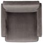 Safavieh Suri Arm Chair in Dark Grey Velvet, , large
