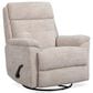 Flexsteel Sophisticated Manual Swivel Gliding Recliner in Oat, , large