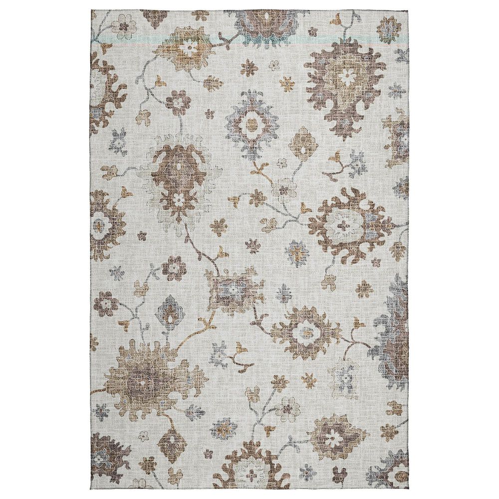 Dalyn Rug Company Portico PO6 Ivory 9" x 12" Area Rug, , large