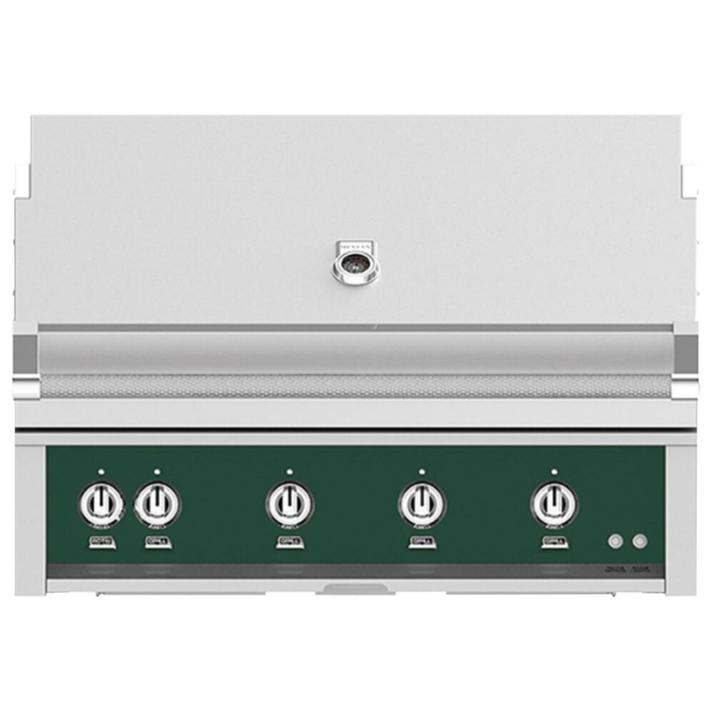 Hestan 42" Built-In Liquid Propane Grill in Grove Green, , large