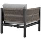 Blue River Cuffay 4-Piece Patio Conversation Set in Dark Gray, , large