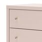 Ashley 4-Piece Full Bed Set in Pink, , large