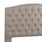 Richlands Furniture Lila Queen Headboard in Dove Gray, , large