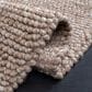Safavieh Natura 8" x 10" Brown Area Rug, , large