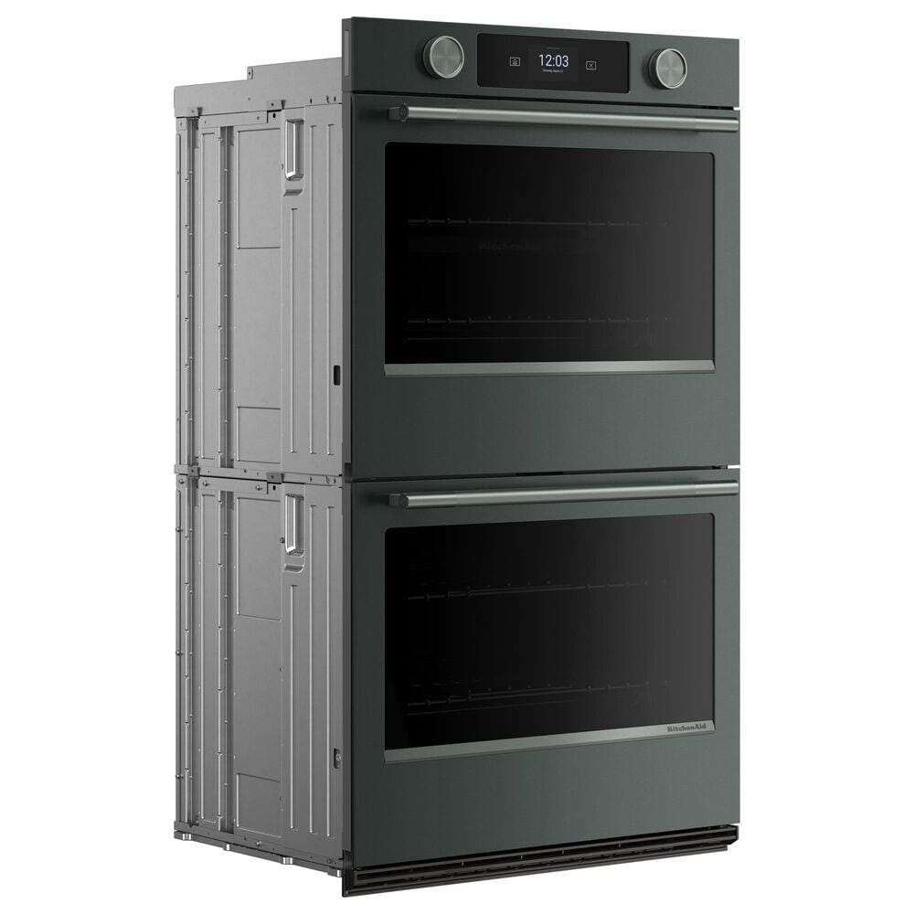 KitchenAid 10 Cu. Ft. Smart Electric Double Wall Oven with Intelligent Cooking Camera in Juniper, , large