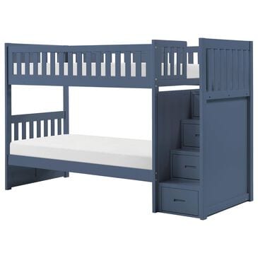 Homelegance Twin/Twin Step Bunk Bed, , large