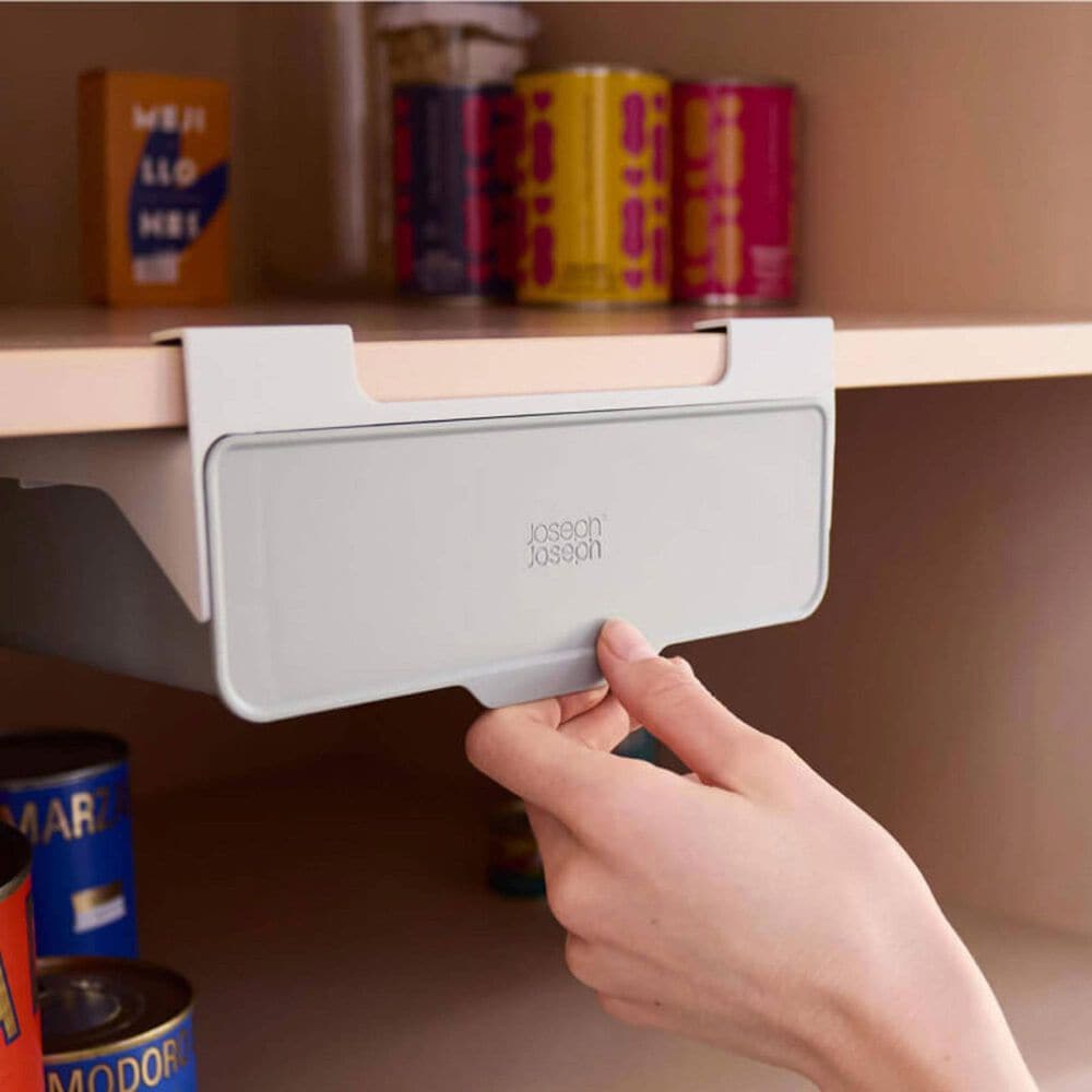 Joseph Joseph CupboardStore Under-Shelf Drawer in Grey, , large