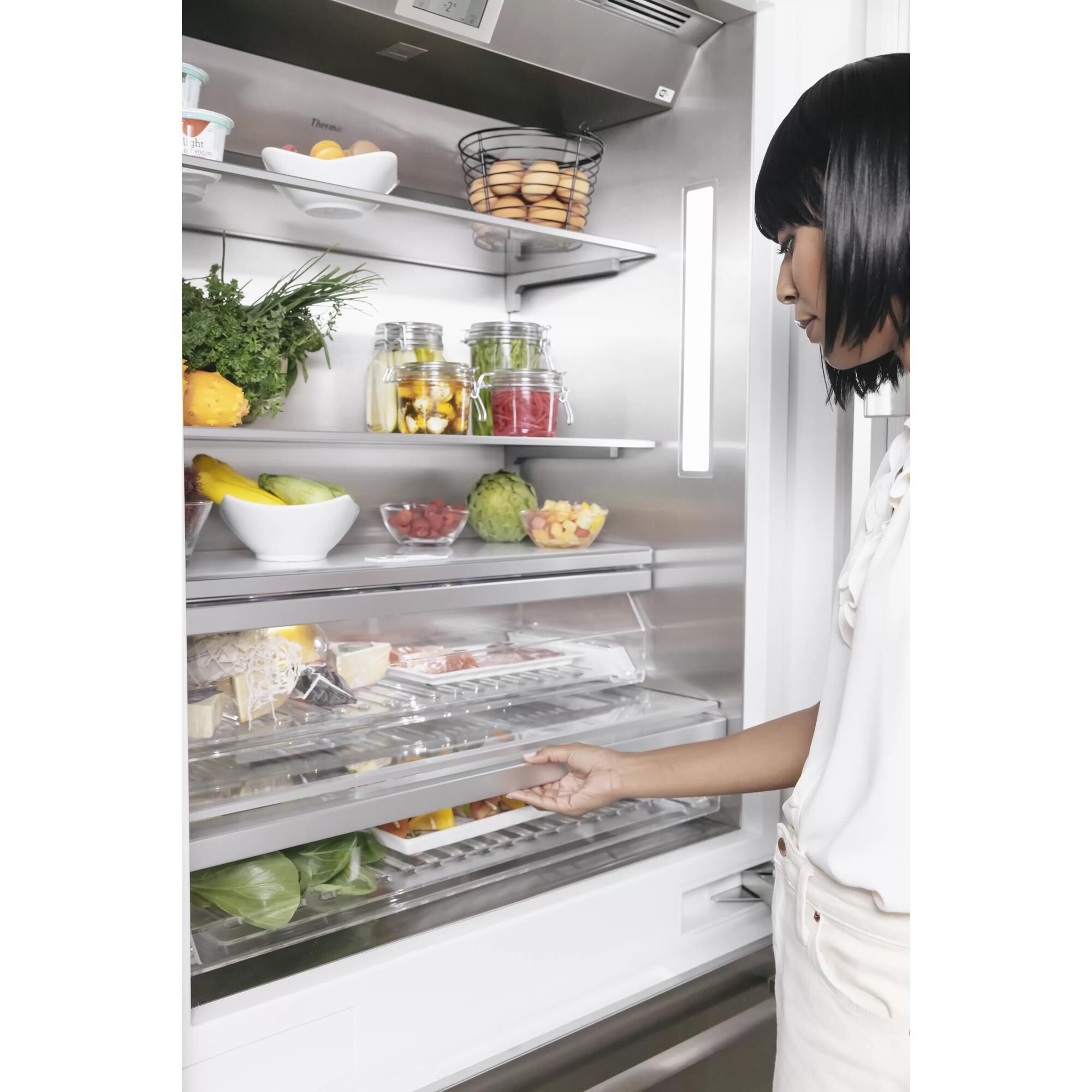 Thermador 36 sales refrigerator bottom freezer