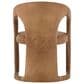 Classic Home Archie Leather Dining Chair in Maple Brown, , large