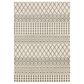 Oriental Weavers Georgia Southwest 717B0 5"3" x 7"3" Ivory and Gray Area Rug, , large