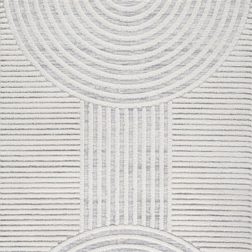Ashley Lambworth 5&#39;3&quot; x 7&#39; Gray and Cream Area Rug, , large