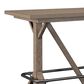 Golden Wave Furniture Benton 6-Piece Rectangular Dining Set in Pecan Brown, , large