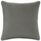 Vista Haus Tillman 20" x 20" Square Throw Pillow in Dove, , large
