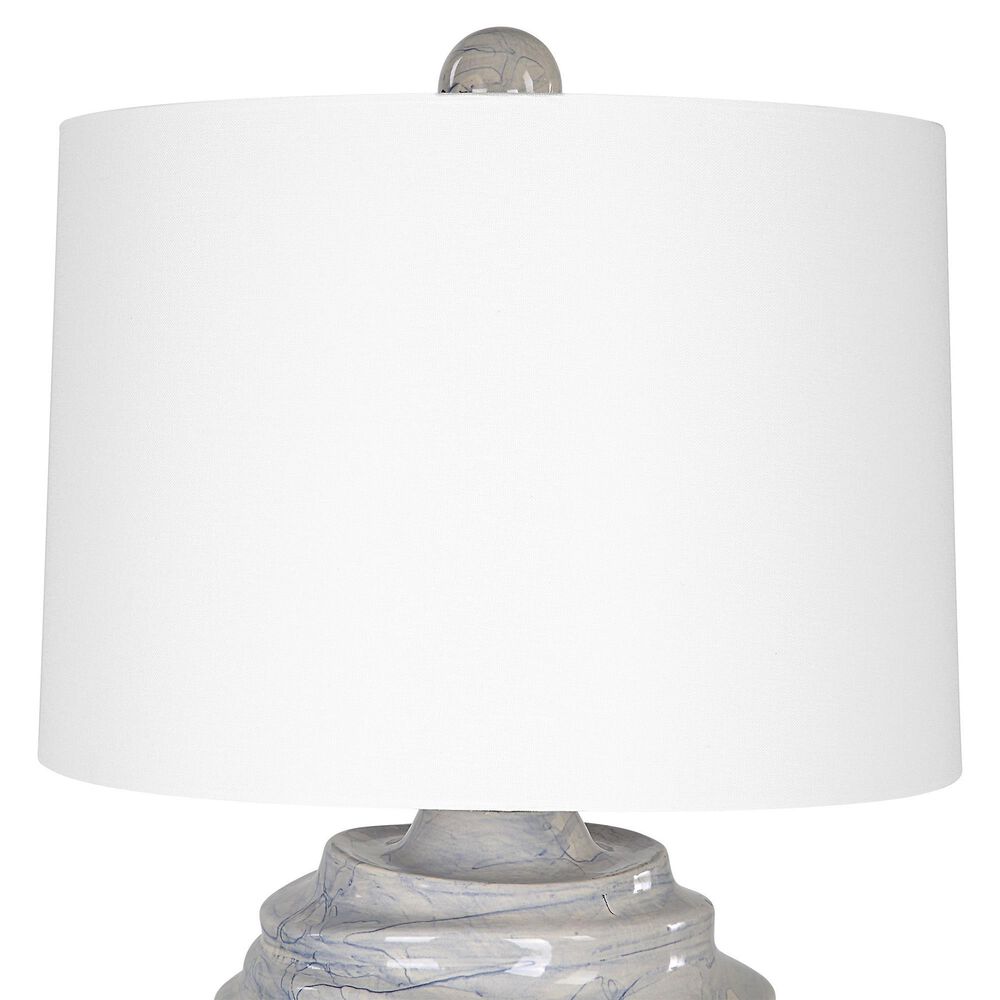 Uttermost Waves Accent Lamp in Cobalt Blue, , large