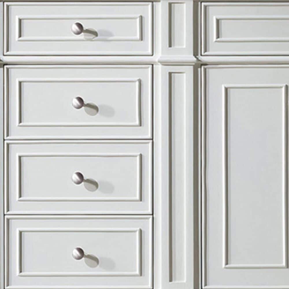 James Martin Vanities Bristol 72" Double Bathroom Vanity in Bright White with 3 cm Eternal Jasmine Pearl Silestone Top, Rectangular Sinks and FreePower Wireless Charger, , large