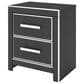Ashley Zuraleus Queen Upholstered Panel Storage Bed with Two Nightstands in Matte Black, , large