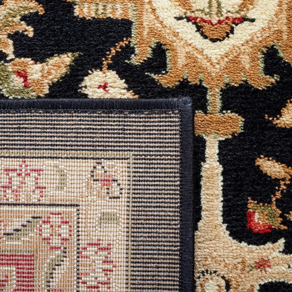 Safavieh Lyndhurst LNH330 8&#39; x 10&#39; Black and Red Area Rug, , large